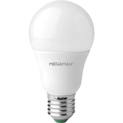 Megaman MM21086 LED EEK F (A - G) E27 Glühlampenform 9.5 W = 60 W Neutralweiß (Ø x L) 60 mm x 112 mm  1 St.