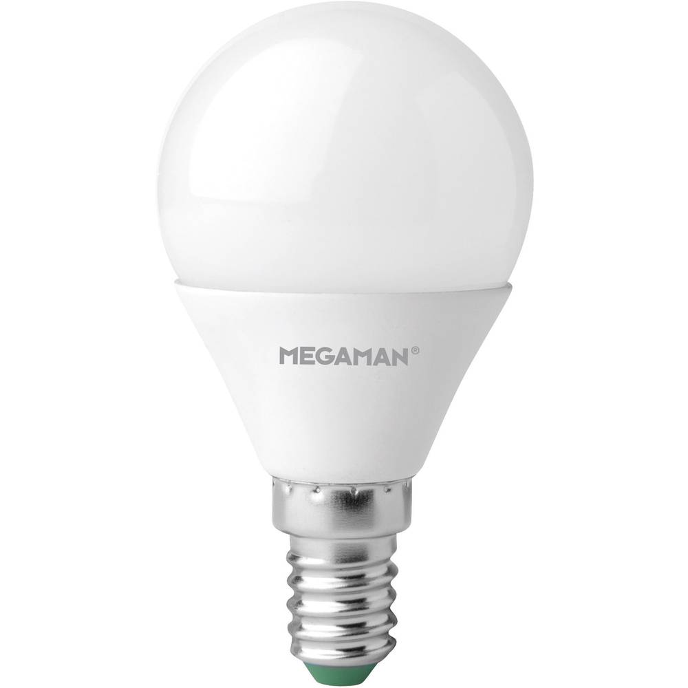 Megaman MM21088 LED-lamp Energielabel F (A - G) E14 Kogel 5.5 W = 40 W Neutraalwit (Ø x l) 45 mm x 84 mm 1 stuk(s)