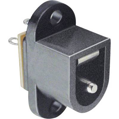 BKL Electronic 072727 Niedervolt-Steckverbinder Flanschbuchse 6.4 mm 2.5 mm 1 St.