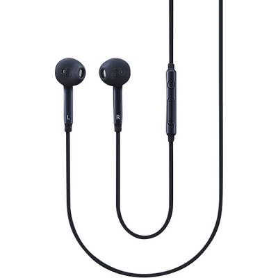 Samsung EO-EG920BB  In Ear Headset kabelgebunden  Schwarz  Lautstärkeregelung, Headset
