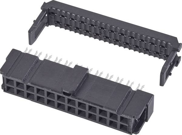 TE Connectivity 1-1658621-0 Buchsenleiste  Rastermaß: 2.54 mm Polzahl Gesamt: 50 Anzahl Reihen: 2 1 St.