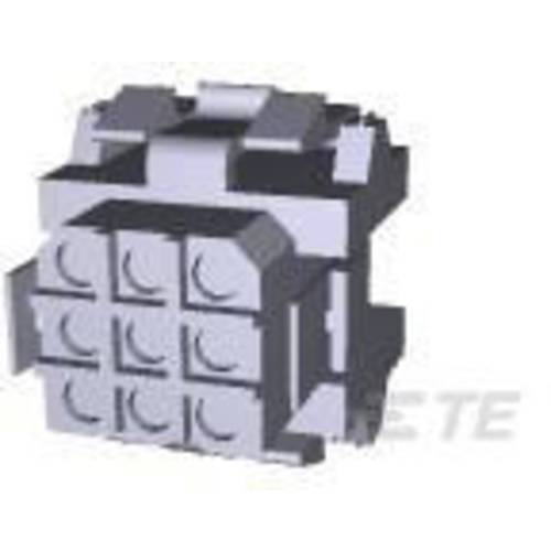 TE Connectivity Stiftgehäuse-Kabel Metrimate Polzahl Gesamt 9 Rastermaß: 5 mm 207439-1 1 St.