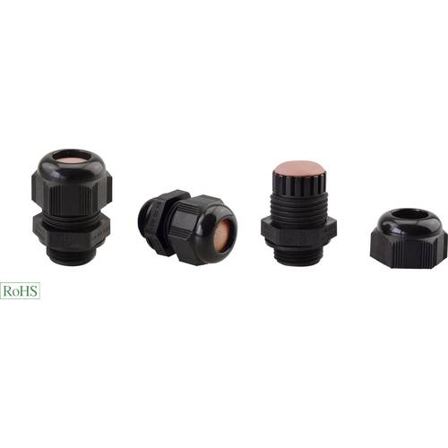 HELU 906699 Kabelverschraubung ATEX M50 Polyamid Schwarz 1 St.