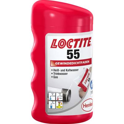 LOCTITE® 55 Gewindedichtfaden Herstellerfarbe Weiß 2056936 160 m