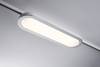 Paulmann Panel Loop Hochvolt-Schienensystem-Leuchte URail LED fest eingebaut 7 W LED Weiß, Chrom