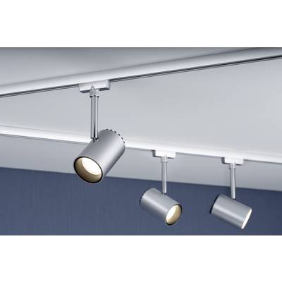 Paulmann Shine  Hochvolt-Schienensystem-Leuchte URail LED fest eingebaut 5 W LED Chrom (matt)