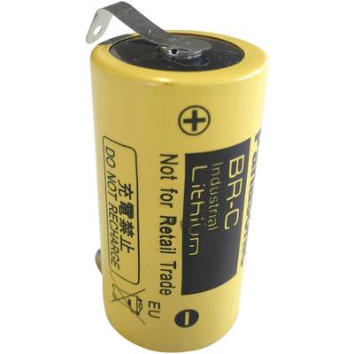 Panasonic BR-C ULF Spezial-Batterie Baby (C) U-Lötfahne Lithium 3 V 5000 mAh 1 St.