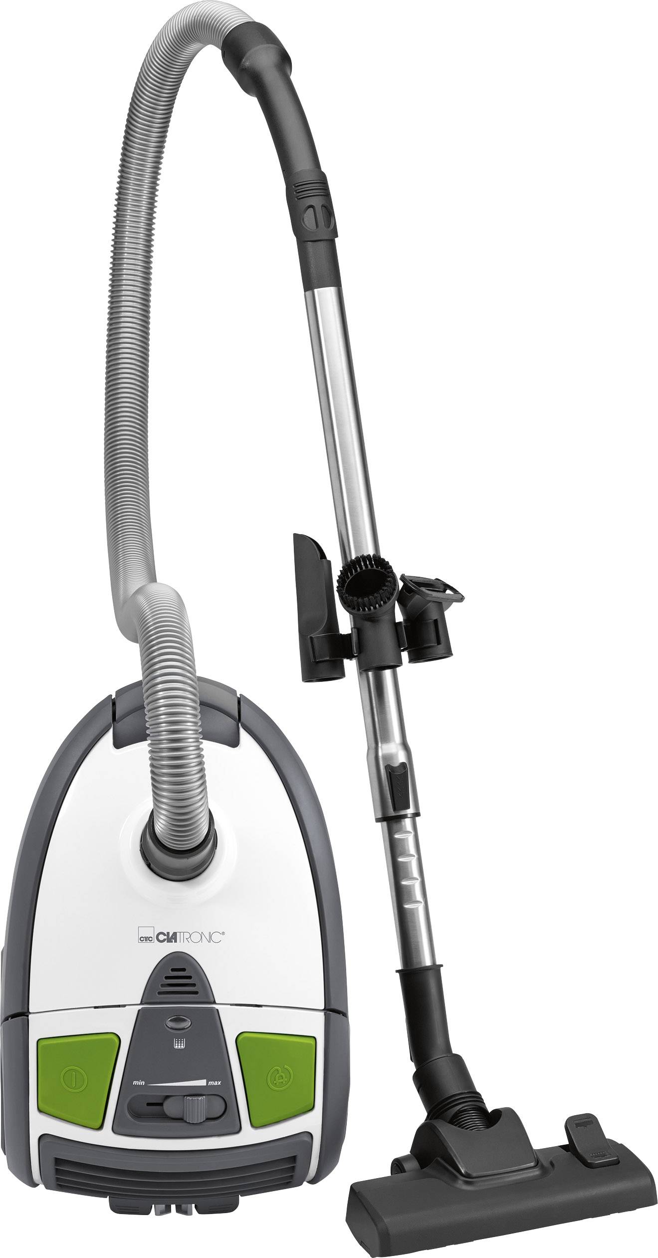 Clatronic BS 1301 Staubsauger 700 W mit Staubbeutel, inkl. Parkettbürste-1