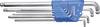 Gedore 2797186 Innen-Sechskant Winkelschraubendreher-Set 2 mm, 2.5 mm, 3 mm, 4 mm, 5 mm, 6 mm, 8 mm, 10 mm 8teilig