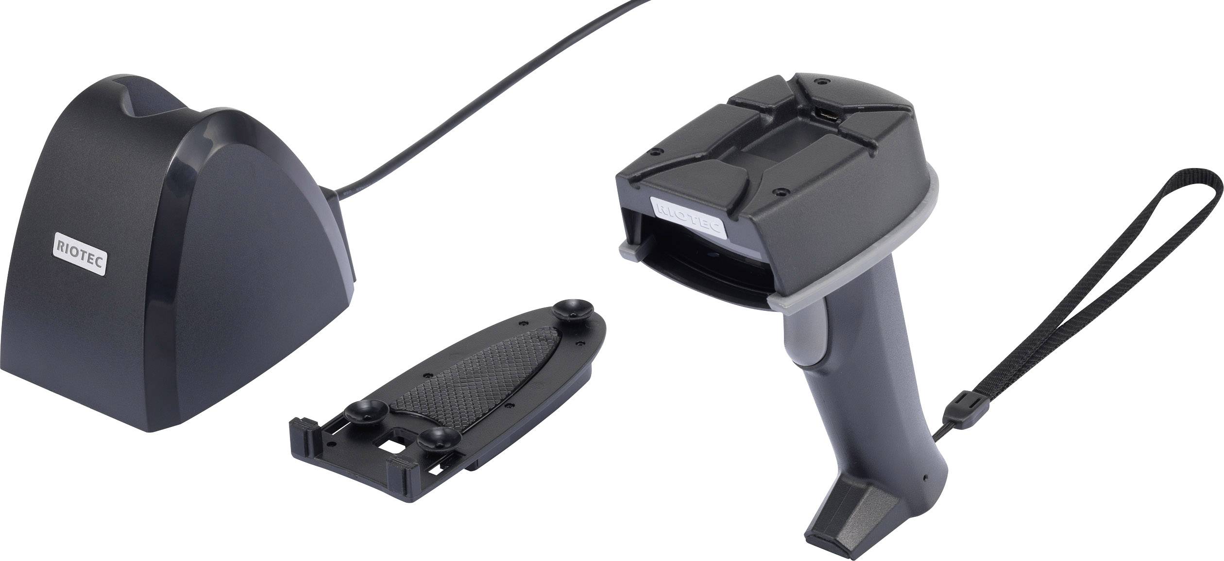 Renkforce RioScan iCR6307AS Barcode-Scanner Bluetooth® 1D CCD Schwarz Smartphone-Scanner Bluetooth®, Micro USB-3