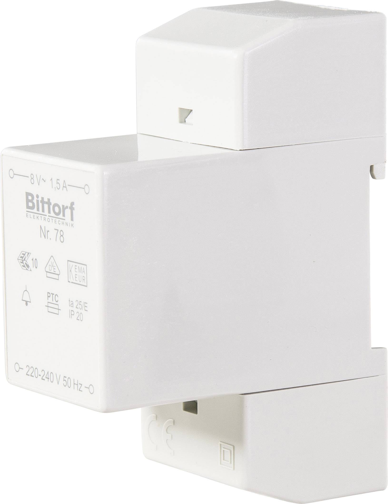 Hager ST303 beltransformator 8 V, 12 V 1 A