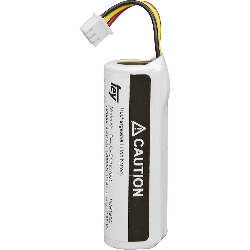 Fey Elektronik Speciale oplaadbare batterij 18650 Stekker Li-ion 3.6 V 3350 mAh