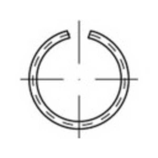TOOLCRAFT  146403 Sprengringe Innen-Durchmesser: 47 mm  DIN 7993   Stahl  50 St.
