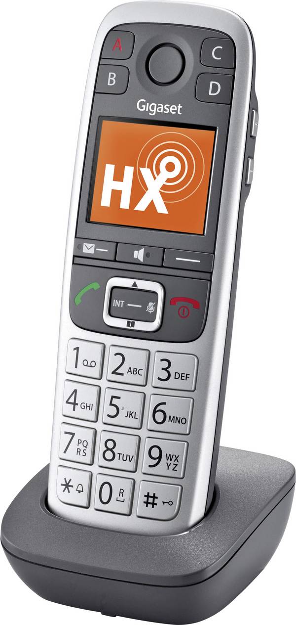 Gigaset E560 HX DECT Mobilteil Platin