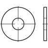Unterlegscheibe 10.5 mm 30 mm Stahl 100 St. TOOLCRAFT 146436