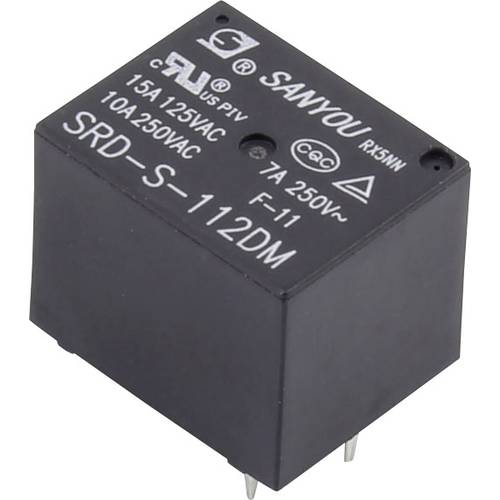 TRU COMPONENTS SRD-S-112DM Printrelais 12 V/DC 15 A 1 Schließer 1 St.
