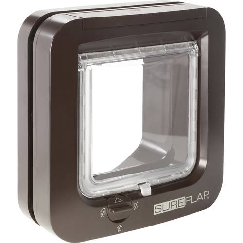 SureFlap Mikrochip Cat door Katzenklappe Braun 1 St.