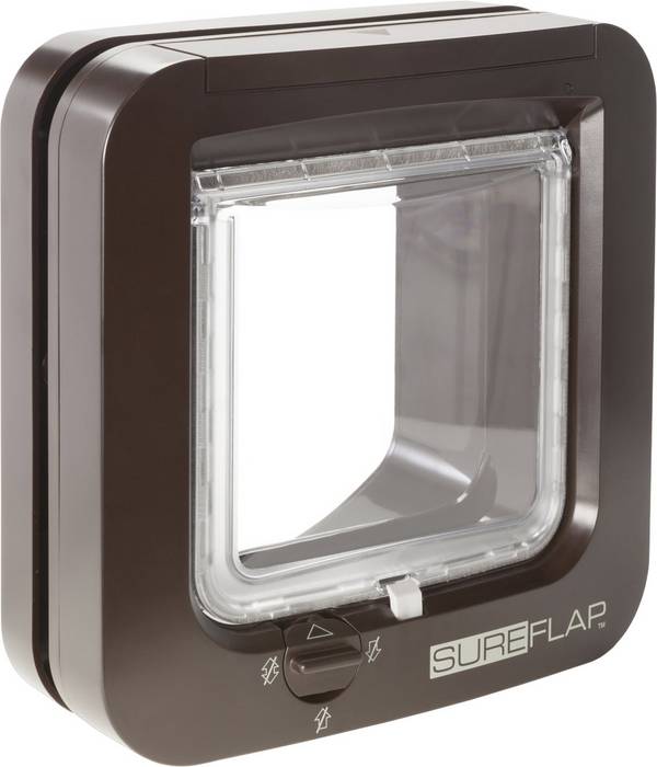 SureFlap Mikrochip Cat door Katzenklappe Braun  1 St.