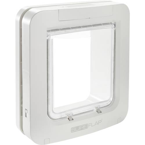 Thumbnail - SureFlap Mikrochip Pet door Haustierklappe Weiß 1 St.