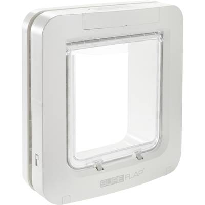 SureFlap Mikrochip Pet door Haustierklappe Weiß  1 St.