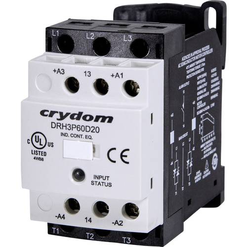 Crydom DRH3P60D20 Halbleiterschütz Nullspannungsschaltend 20 A 1 St.
