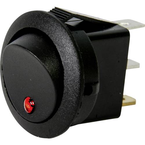 HP Autozubehör 28634 Kfz-Wippschalter 12 V 10 A 1 x Aus/Ein rastend 1 St.