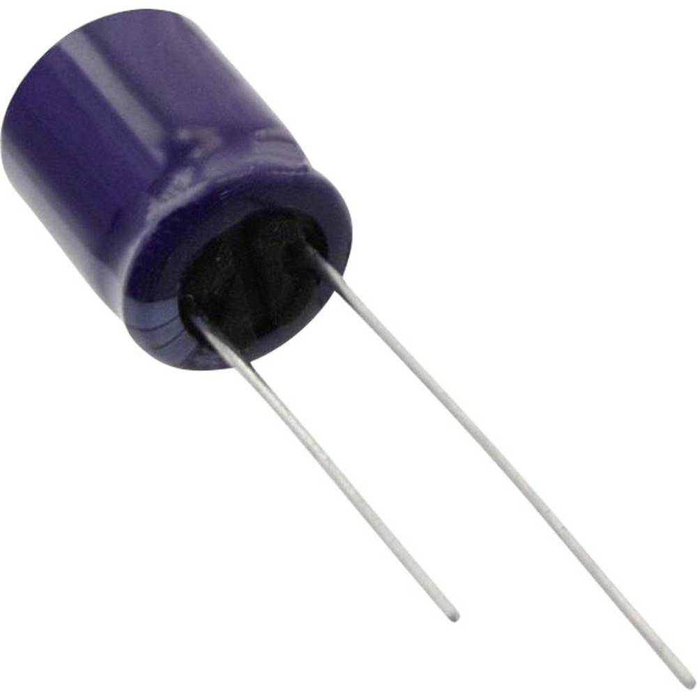 Panasonic Elektrolytische condensator Radiaal bedraad 5 mm 22 µF 250 V 20 % (Ø) 10 mm 1 stuk(s)