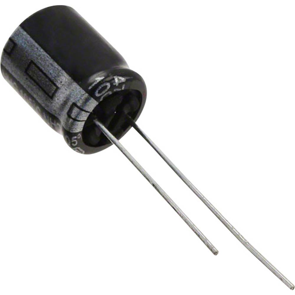Panasonic Elektrolytische condensator Radiaal bedraad 5 mm 2200 µF 6.3 V 20 % (Ø) 10 mm 1 stuk(s)