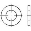 Unterlegscheibe 10.5 mm 16 mm Edelstahl A2 1000 St. TOOLCRAFT 1067619