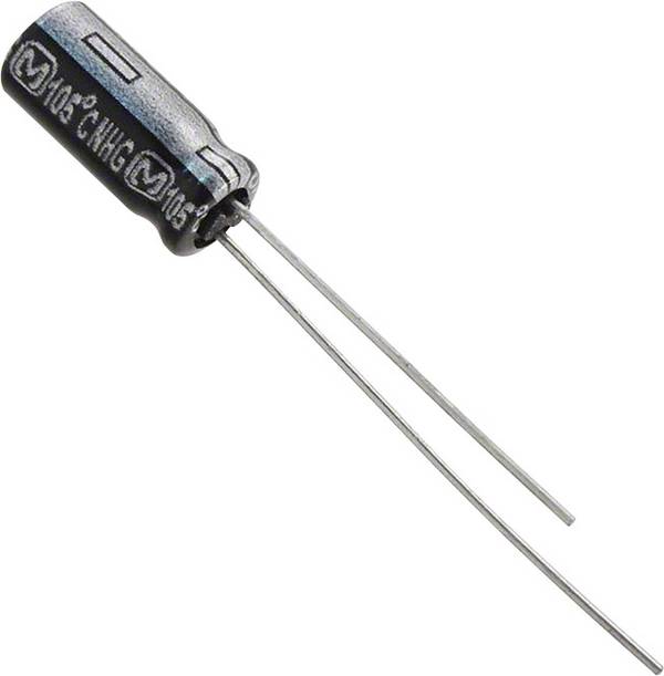 Panasonic Elektrolyt-Kondensator radial bedrahtet 2 mm 10 µF 50 V 20 % (Ø) 5 mm 1 St.