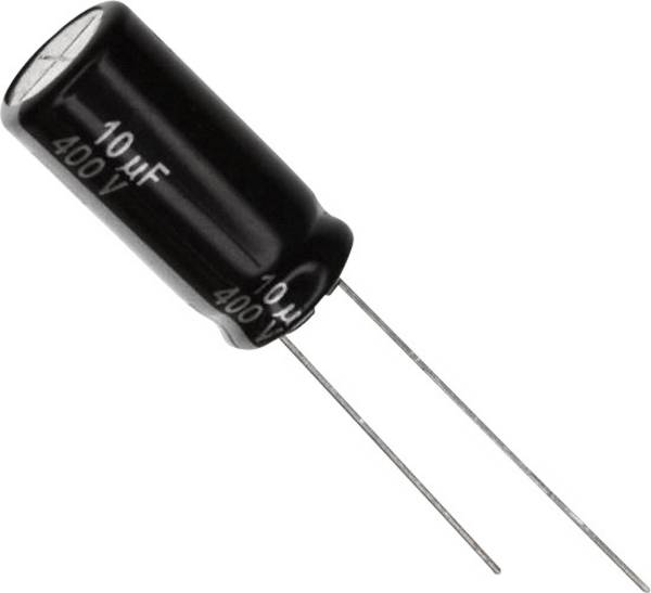 Panasonic EEU-EE2W100U Elektrolyt-Kondensator radial bedrahtet 5 mm 10 µF 450 V 20 % (Ø) 10 mm 1 St.