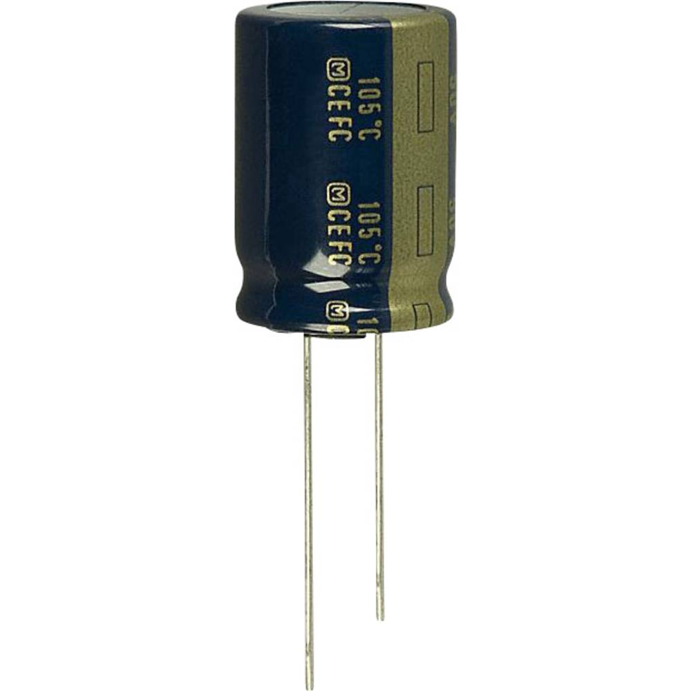 Panasonic Elektrolytische condensator Radiaal bedraad 7.5 mm 220 µF 100 V 20 % (Ø) 16 mm 1 stuk(s)