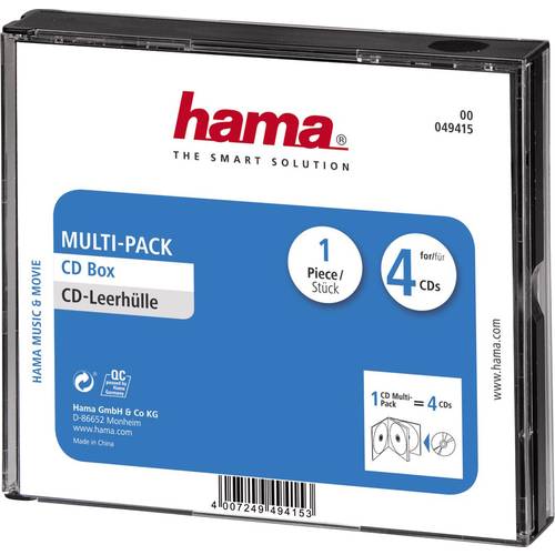 hama 00049415 CD-Multipack 4