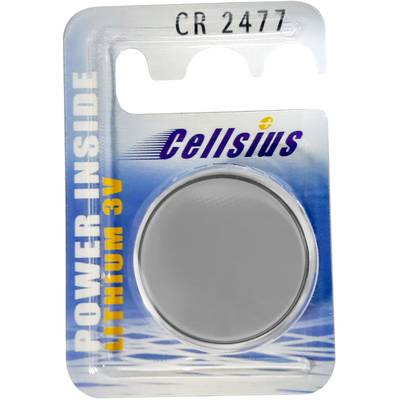 Cellsius Batterie Knopfzelle CR 2477 3 V 1 St. 1000 mAh Lithium CR2477