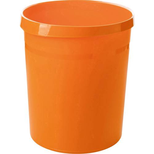 Papierkorb GRIP 18Liter Kunststoff orange
