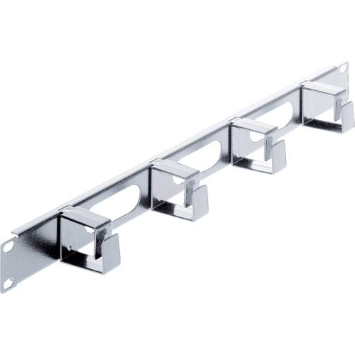 Intellinet 711043 19 Zoll Netzwerkschrank-Kabelführung 1 HE Lichtgrau (RAL 7035)