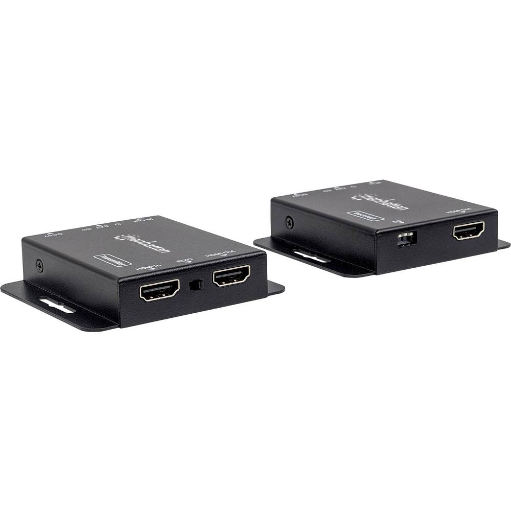 Manhattan MH Extender,HDMI 1080p,Up To 50 m,Cat5e,zwart, Retail Box (207461)