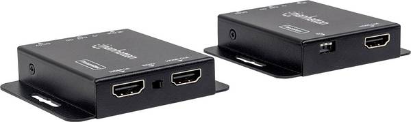 Manhattan 207461 HDMI®, Gigabit-LAN (1 Gbit/s) Extender (Verlängerung) über Netzwerkkabel RJ45 50 m