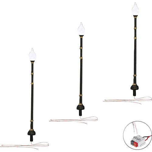 Woodland Scenics N Parklaterne einfach Fertigmodell WJP5641 3 St.