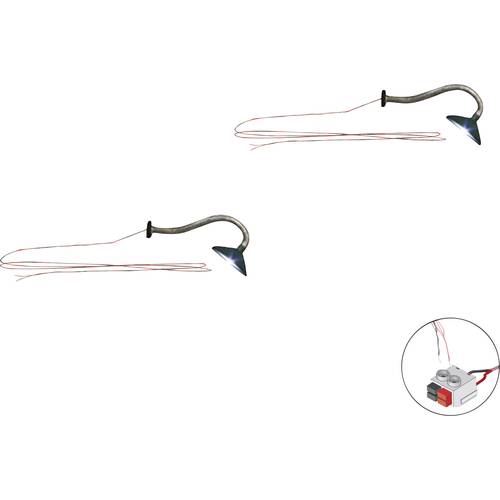 Woodland Scenics H0 Wandlaterne einfach WJP5654 2 St.