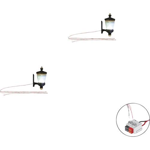 Woodland Scenics H0 Eingangsleuchte einfach WJP5655 2 St.