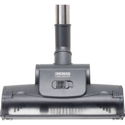 'Grauer Staubsaugeraufsatz der Marke Thomas TurboBrush.'