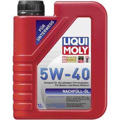 Liqui Moly 5W-40 Nachfüll-Öl 1305 1 l