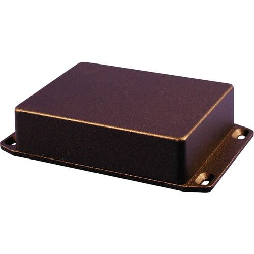 Hammond Electronics 1590BXFLBK Universal-Gehäuse 254 x 70 x 49.5 Aluminium Schwarz (RAL 9005) 1 St.