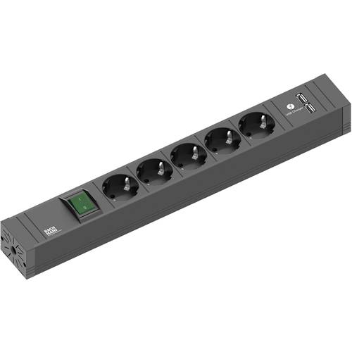 BACHMANN CONNECT LINE 5xSchutzkontakt, Schalter USB A&A 15W