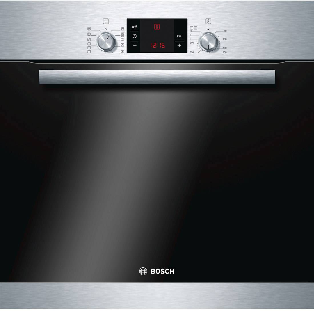 Bosch Haushalt HBG73U150 Backofen 63 l EEK: A (A+++ - D) Edelstahl