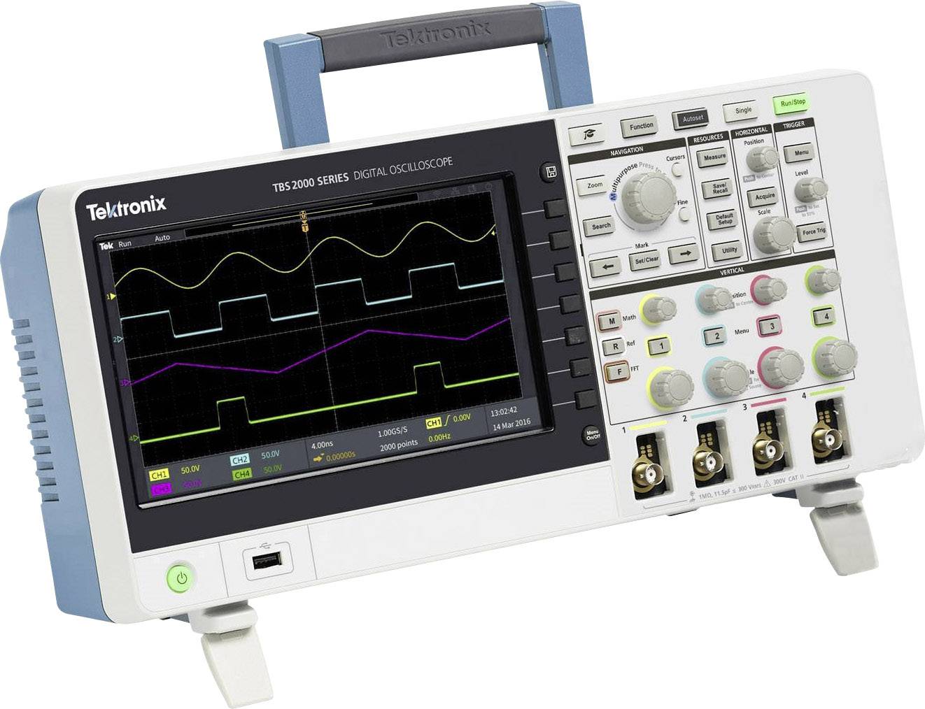 Tektronix TBS2104 Digital-Oszilloskop Kalibriert nach ISO ...