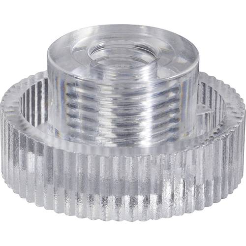 Kash Rändelmutter 11S016 Klar, Transparent 1 St.