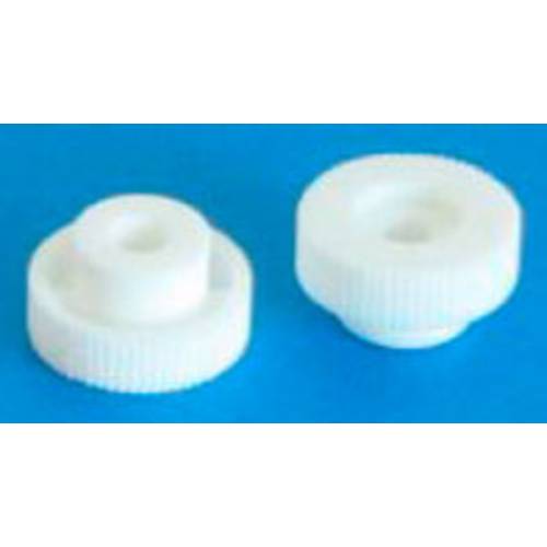 Kash Rändelmutter 1.6.M4-WH Weiß 1 St.