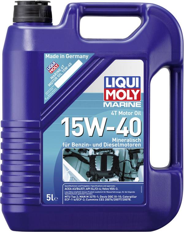 Liqui Moly Marine 4T 15W-40 25016 4-Takt-Motoröl 5 l